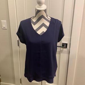 NWT Chico’s Purple short sleeve top